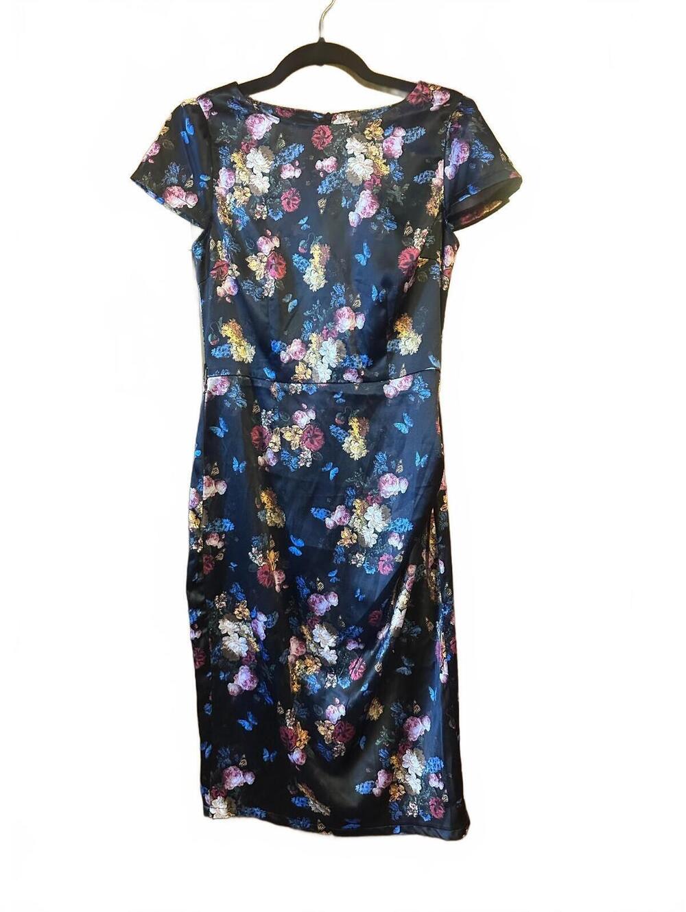 Voodoo Vixen Floral Print Midi Dress, Size M